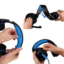 Load image into Gallery viewer, NEW STEVVEX Modern G2000 G9000 Gaming Headsets Big Headphones with Light Mic Stereo Earphones Deep Bass for PC Computer, Laptop and Gaming
