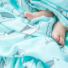 Load image into Gallery viewer, Newborn Swaddle Baby Multi-use  Bamboo Cotton Blanket Infant  Newborn Baby Wrap Blanket For Girls And Boys
