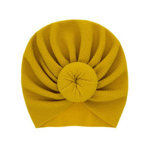 Load image into Gallery viewer, Baby Accessories Newborn Toddler Kids Baby Boy Girl Solid Knot Hats Turban Cotton Beanie Candy Color Hat For Kids
