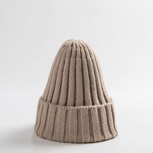 Load image into Gallery viewer, Modern Luxury Solid Baby Boy Girl Autumn Winter Beanie Warm Cap For Kids In Elegant Design
