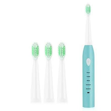 Load image into Gallery viewer, Electric Toothbrush Rechargeable Ultrasonic Washable Electronic Whitening Waterproof Teethbrush Head Replaceable Perfect For Cleaning Teeths
