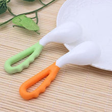 Load image into Gallery viewer, Baby Food Supplement Feeding Spoon Children's Products Curved Handle Easy To Grasp Children Tableware Baby Diet Training Spoon for eating
