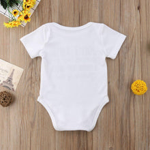 Load image into Gallery viewer, Newborn Infant Baby Boys Girls Funny Letter Cotton Romper Jumpsuit Clothes Outfits For Boys And Girls In Classic Modern Printed  Design
