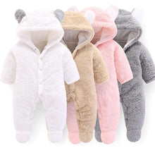 Load image into Gallery viewer, Baby Winter Overalls For Baby Girls Newborn Clothes Baby Rompers For Baby Boys Jumpsuit Infant Clothing
