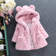 Load image into Gallery viewer, Winter Baby Girls Clothes Coat Fleece Show Jacket Warm Snowsuit 1-7Y Baby Hooded Jacket Children's Outerwear In Modern Elegant Design

