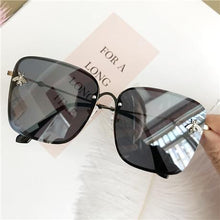 Load image into Gallery viewer, Popular brand  Oversize Square Sunglasses For Women and Ladies  Luxury Driving Superstar  Designer Sunglasses With Shades and Gradient Glasses With  UV400 Protection

