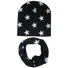 Load image into Gallery viewer, Modern Baby Boys &amp; Girls Hat Scarf Set Beanie Boys Caps with Scarf for Kids In elegant Modern Design
