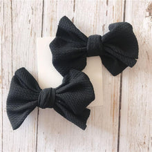 Load image into Gallery viewer, Modern Handmade Bow Clasp For Baby Girl Hair Accessories Hair Bow Clips hairbows for Toddlers
