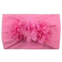 Load image into Gallery viewer, Modern Baby Headband Turban Flower Bow Newborn Baby Girl Headbands Elastic hairband For Girls Baby
