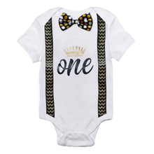 Load image into Gallery viewer, Baby Clothing Bow Body Rompers Clothing Newborn Baby Clothes Jumpsuit for Baby Boys and Girls  For Birthday Party

