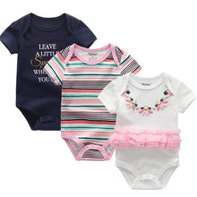 Load image into Gallery viewer, 3PCS/Set Modern Fashion Baby Clothes Bodysuits Baby Clothes Unicorn Clothing Unisex 0-12M Baby Bodysuits Romper and Jumpsuit Set For Kids and Baby
