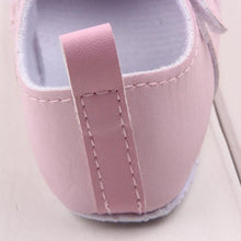 Load image into Gallery viewer, Black Soft Newborn Baby Girl Shoes Prewalker First Walkers Lovely Sneakers Infant Kids Girls Princess Shoes
