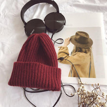 Load image into Gallery viewer, Modern Trend New Warm Baby Winter Hats for Kids Children Knitted Baby Boy Cap Kids Baby Girls Hat
