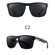Load image into Gallery viewer, Men Polarized Sunglasses Vintage Anti-UV Driving Driver Black  Eyewear Rectangle Shades Men Oculos masculino
