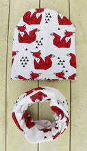 Load image into Gallery viewer, Modern Children Girls Cartoon Sheep Printing Cotton Hat and Scarf Animal Pattern Kids Caps Baby Beanie
