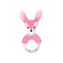 Load image into Gallery viewer, Modern Luxury Baby Rattle Toys Rabbit Plush Baby Cartoon Bed Toys for Newborn Educational Toy Rabbit Bear Hand Bells For Kids and Baby
