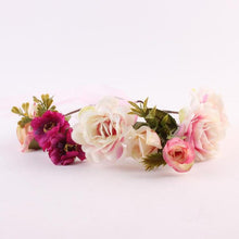 Load image into Gallery viewer, Modern Flower Headband Newborn  Matching Flower Crown for Mother Kids  Hair Band Accessories
