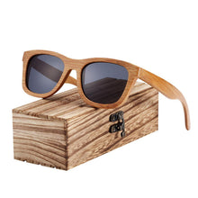 Load image into Gallery viewer, Handmade Bamboo Wood Luxury Retro Men and  Women Polarized Sunglasses Beach Wooden Glasses Oculos de sol With UV400 Protection l
