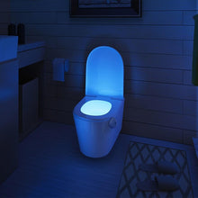 Load image into Gallery viewer, LED Toilet Night Light Motion Sensor WC Light  In 8 Colors Changeable Lamp
