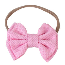 Load image into Gallery viewer, Luxury Modern Baby Headband Newborn Toddler Turban Baby Girls Head Wrap Cute Over Sized Bow Big Knot
