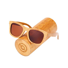 Load image into Gallery viewer, Handmade Bamboo Wood Luxury Retro Men and  Women Polarized Sunglasses Beach Wooden Glasses Oculos de sol With UV400 Protection l
