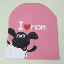 Load image into Gallery viewer, Modern Popular Baby Knitted Warm Cotton Beanie Hat cap For Toddler Baby Kids Cap for Girls &amp;  Boys I love Mama Prints Baby Hat Design
