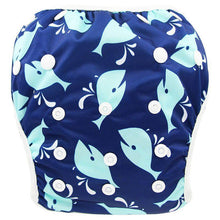 Load image into Gallery viewer, Baby Swimming  Waterproof Adjustable Reusable Washable Cloth Pool Pant Diaper Cover
