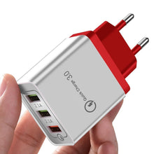 Load image into Gallery viewer, Fast Modern USB Charger Quick Charge 3.0 Wall Portable Mobile Phone Powerful Charger
