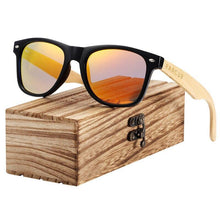 Load image into Gallery viewer, Bamboo Wood Retro and Classis  Handmade Sunglasses For Man and Woman Unisex Polarized  Sunglasses
