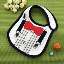 Load image into Gallery viewer, Luxury Modern Cotton Baby Bibs Waterproof Bandana Baby Girls boys Bibs &amp; Burp Cloths Baby Clothing Product Towel
