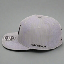 Load image into Gallery viewer, Unisex Grey Wool Snapback

