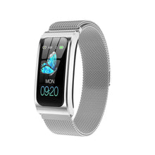 Load image into Gallery viewer, Luxury Elegant Metal And Woman Smart Watch 1.14" IP68 Waterproof With Heart Rate Stopwatch Alarm clock Fitness Tracker Swim Watch for Android IOS Operate sistem
