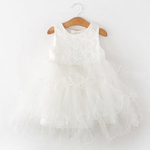 Load image into Gallery viewer, Luxury Modern Flower Newborn Baby Dress New Summer Cute Baby Girls Clothes Tulle Lace Infant Party Clothing Dress For Girls
