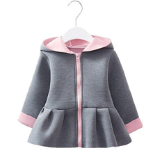 Load image into Gallery viewer, Designer Luxury Elegant New Winter Baby Outerwear Hooded Printed Cotton Padded Jacket and Coats For Babies and Girls Kids
