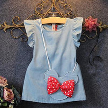Load image into Gallery viewer, Modern New Luxury Summer Dress Children's Clothing Girls Stitching Baby Girl Princess Dress For All Occassion
