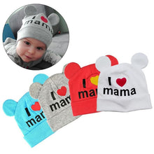 Load image into Gallery viewer, Trend New Baby Hats For Girls Cap Cute Ear Newborn Boys Girls Knitted Print Caps Beanies For  Baby

