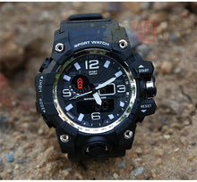 Load image into Gallery viewer, Popular Men Military Army Mens Watch With Led Digital Display Analog Automatic Watch for Men and Woman Sport watch
