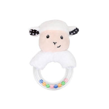 Load image into Gallery viewer, Modern Luxury Baby Rattle Toys Rabbit Plush Baby Cartoon Bed Toys for Newborn Educational Toy Rabbit Bear Hand Bells For Kids and Baby
