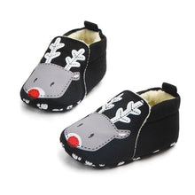Load image into Gallery viewer, Newborn Baby First Walker Girls Boy Shoes Cartoon Animals Cotton Shoe Toddler Soft Sole Anti-slip Infant Shoes

