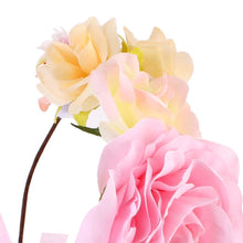 Load image into Gallery viewer, Luxury Handamde Mommy and Baby  Flower Headband Large Flower Crown Mother Kids Flowers  Headwear For Celebration

