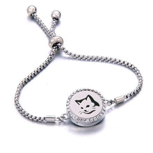 Load image into Gallery viewer, Elegant New Fashion Modern Perfume Amazing Luxury Bracelet Essential Oil Aromatherapy Locket Bracelet For Women
