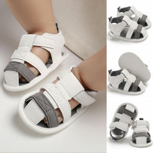 Load image into Gallery viewer, Baby Girls and  Boy Summer Causal Anti Slip Soft Crib Sole Shoes Sandals For Kids Summer Style
