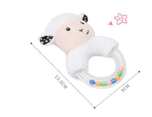 Load image into Gallery viewer, Modern Luxury Baby Rattle Toys Rabbit Plush Baby Cartoon Bed Toys for Newborn Educational Toy Rabbit Bear Hand Bells For Kids and Baby

