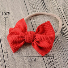Load image into Gallery viewer, Headband Bow Girl Headbands Nylon Elastic Hair Accessories Photography Props For Baby Girls In Elegant Design
