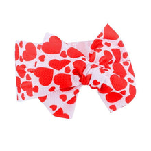 Load image into Gallery viewer, Luxury Modern Colorful Newborn Toddler Baby Girl Boy Headwear Solid Bowknot Soft Turban Knot Hairband For Girls Kids
