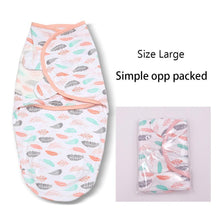 Load image into Gallery viewer, Modern Cotton Summer Nwborn Swaddle Wrap Envelope Baby Blanket For Baby Kids
