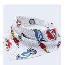 Load image into Gallery viewer, Baby Bibs Cute Cartoon Pattern bib  Burp Cloths Saliva Towel Cotton Infant Burp Cloths Bib For Kids
