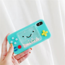 Load image into Gallery viewer, Cartoon Play Game Phone Case For Iphone 13 12 7 6 8 Plus Xr Xs 11 Pro Max Candy Love Heart Soft Silicone Rubber Bear Funny 3d Game Controller Design With Stars Case
