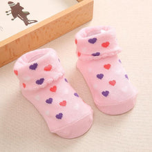 Load image into Gallery viewer, Anti Slip Floor Cartoon Kids Toddlers Autumn Spring Newborn Cute Cotton Baby Socks Girl Boy Infant Socks for Kids
