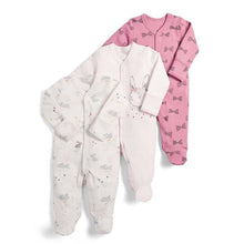 Load image into Gallery viewer, 3pcs Set Baby Romper Newborn Sleep suit Flower Baby Rompers Infant Baby Clothes Long Sleeve Newborn Jumpsuits Pajamas for Kids
